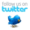 Follow us on Twitter, bird image